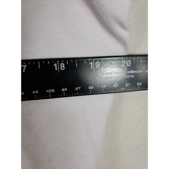 jane ashley Women's top XL white pink floral short sleeve - Picture 7 of 9